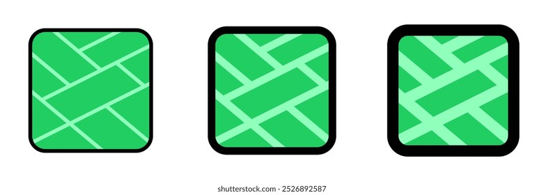 Editable map app vector icon. Map, location, navigation. Part of a big icon set family. Perfect for web and app interfaces, presentations, infographics, etc