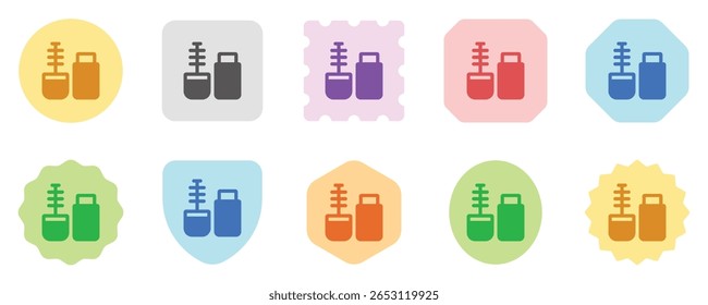 Ícone de vetor de rímel editável. Cosméticos, maquiagem, cuidados com a pele, beleza. Parte de uma grande família de conjuntos de ícones. Perfeito para interfaces web e app, apresentações, infográficos, etc