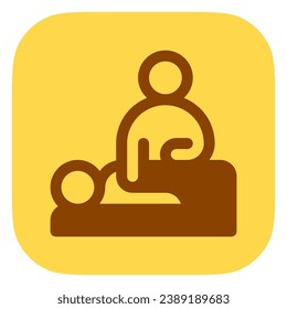 Editable massage vector icon. Wellness, spa, relaxation. Part of a big icon set family. Perfect for web and app interfaces, presentations, infographics, etc