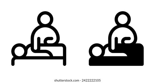Editable massage vector icon. Wellness, spa, relaxation. Part of a big icon set family. Perfect for web and app interfaces, presentations, infographics, etc