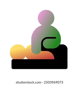 Editable massage vector icon. Wellness, spa, relaxation. Part of a big icon set family. Perfect for web and app interfaces, presentations, infographics, etc