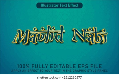ARQUIVO EPS DE EFEITO DE TEXTO NABI MULID EDITÁVEL