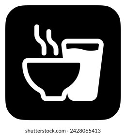 Editable meal, food and drink vector icon. Part of a big icon set family. Perfect for web and app interfaces, presentations, infographics, etc