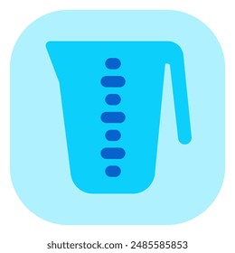 Editable measuring cup vector icon. Bakery, cooking, appliances, kitchenware, food. Part of a big icon set family. Perfect for web and app interfaces, presentations, infographics, etc