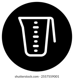 Editable measuring cup vector icon. Bakery, cooking, appliances, kitchenware, food. Part of a big icon set family. Perfect for web and app interfaces, presentations, infographics, etc