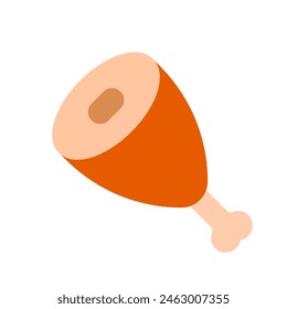 Editable meat vector icon. Part of a big icon set family. Perfect for web and app interfaces, presentations, infographics, etc