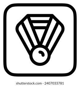Editable medal vector icon. Sports, awards, champion. Part of a big icon set family. Perfect for web and app interfaces, presentations, infographics, etc