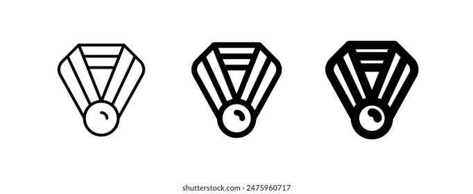 Editable medal vector icon. Sports, awards, champion. Part of a big icon set family. Perfect for web and app interfaces, presentations, infographics, etc