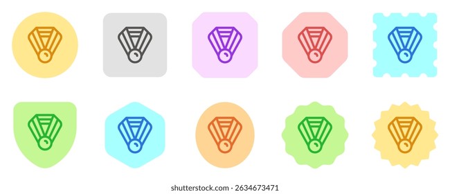 Editable medal vector icon. Sports, awards, champion. Part of a big icon set family. Perfect for web and app interfaces, presentations, infographics, etc