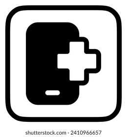 Editable medical app vector icon. Part of a big icon set family. Perfect for web and app interfaces, presentations, infographics, etc