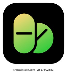Icono editable del Vector de la medicina. Parte de una gran familia de iconos. Perfecto para interfaces de Web y App, presentaciones, infografías, etc
