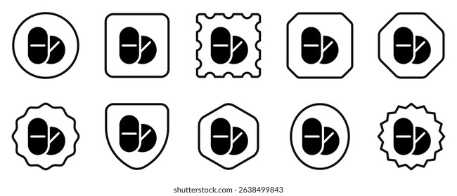 Editable medicine vector icon. Part of a big icon set family. Perfect for web and app interfaces, presentations, infographics, etc