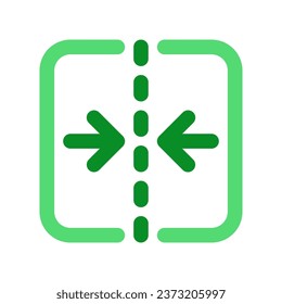 Editable merge table cell vector icon. Part of a big icon set family. Perfect for web and app interfaces, presentations, infographics, etc