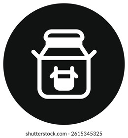 Editable milk can vector icon. Diary, farm, drink, beverage. Part of a big icon set family. Perfect for web and app interfaces, presentations, infographics, etc