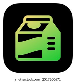 Editable milk carton vector icon. Part of a big icon set family. Perfect for web and app interfaces, presentations, infographics, etc