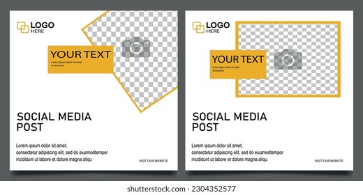 editable minimal social media post design. headline, seminar magazine for agency, company, startup advertisement. marketing social media post design.