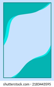 Editable minimal square banner, poster, background and twibbon template