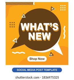 Editable minimal square banner template. Geometric and liquid background color. Suitable for social media post and web internet ads. Vector illustration with photo college. Modern template.