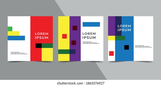 Editable minimal square banner template.  Suitable for social media post and web ads promotion. Vector illustration. 