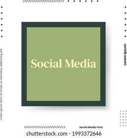 Editable minimal square banner template. abstract modern different color gradient styles on the background. Suitable for social media posts and web internet ads. Vector illustration with photo collage