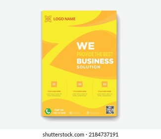 Editable minimal square banner template in A4. Can be adapt to Brochure, Annual Report, Magazine, Poster, Business Presentation, Marketing, Flyer, Banner, Website.
