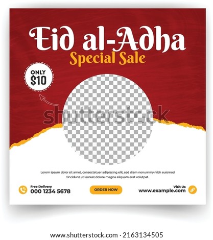 Editable minimal square banner template. Black and yellow background color with shape. Suitable for social media post and web ads.