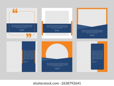 Editable minimal square banner templates for modern social media posts and web ads. Vector-based, photo-friendly, and fully customizable. Clean, elegant, and ready to boost your brand. Social platform