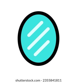 Editable mirror vector icon. Part of a big icon set family. Perfect for web and app interfaces, presentations, infographics, etc