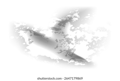 Bewerkbare nevelige overlay-structuur met grunge-effecten. Gebruik als een Photoshop-laag of een humeurige structuur voor gedrukte en digitale illustraties
