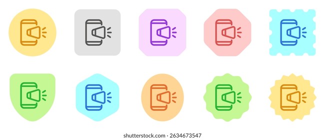 Editable mobile marketing vector icon. SEO, marketing, business. Part of a big icon set family. Perfect for web and app interfaces, presentations, infographics, etc
