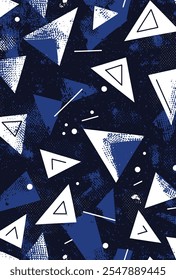 Vetor de padrão de pincel moderno editável