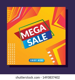 Editable modern minimal square banner templates. Modern promotion square web banner for social media. Vector illustration eps 10