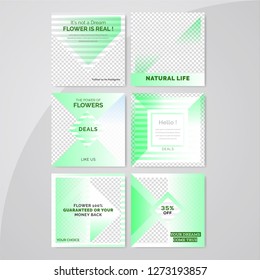 Editable modern Social Media banner Template. Easy to Use in Social media, Clean design. Anyone can use Easily.Promotional square web banner for social media. Elegant sale and discount promo - Vector