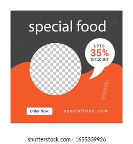 Editable modern Social Media banner Template.Anyone can use This Design Easily.Promotional web banner for social media. Elegant sale and discount promo - Vector.
