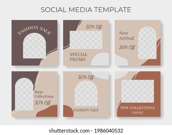 Editable modern Social Media banner Template. Anyone can use This Design Easily. Promotional web banner for social media. Elegant sale and discount promo - Vector.