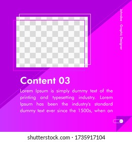 Editable Modern Square Banner for Microblog Post Design Template. Also You Can Use for Promotion, Event and Card Social Media Template