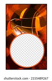 Editable modern technology template for social media. Promo template. Social media banner, vector.