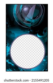 Plantilla de tecnología moderna editable para medios sociales. Plantilla de promoción. Banner de medios sociales, vector.