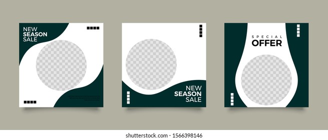 Editable Modern Template. Discount Promo Template. Social Media Post Template. Social Media Banner