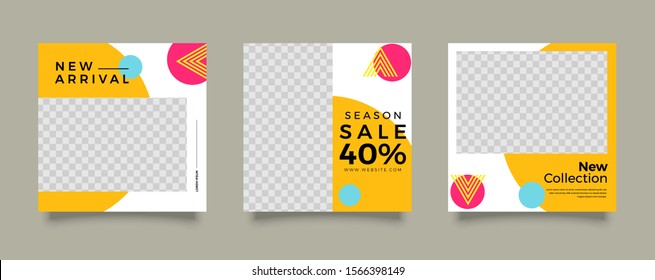 Editable Modern Template. Discount Promo Template. Social Media Post Template. Social Media Banner