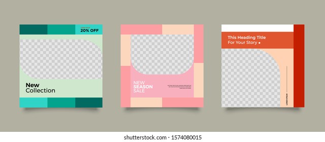 Editable Modern Template. Discount Promo Template. Social Media Post Template. Social Media Banner
