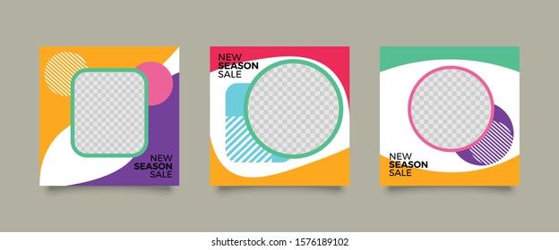 Editable Modern Template. Discount Promo Template. Social Media Post Template. Social Media Banner