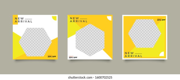 Editable Modern Template. Discount Promo Template. Social Media Post Template. Social Media Banner