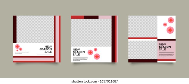Editable Modern Template. Discount Promo Template. Social Media Post Template. Social Media Banner