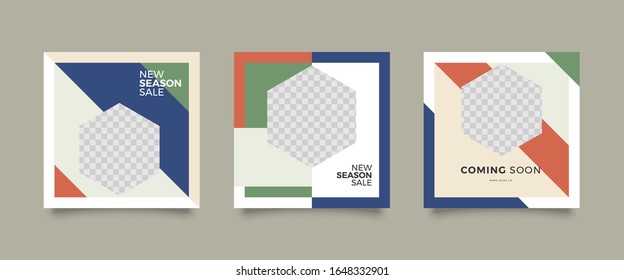 Editable Modern Template. Discount Promo Template. Social Media Post Template. Social Media Banner