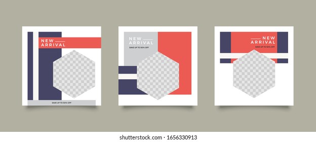 Editable Modern Template. Discount Promo Template. Social Media Post Template. Social Media Banner