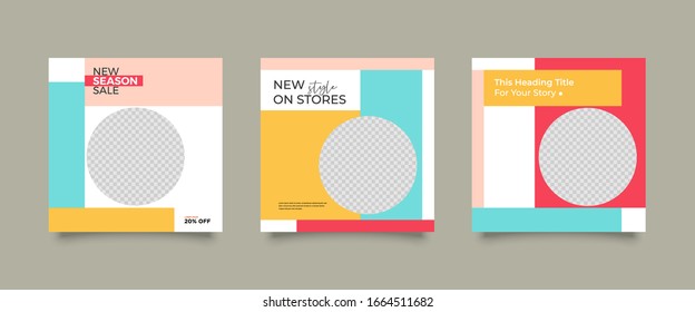 Editable Modern Template. Discount Promo Template. Social Media Post Template. Social Media Banner