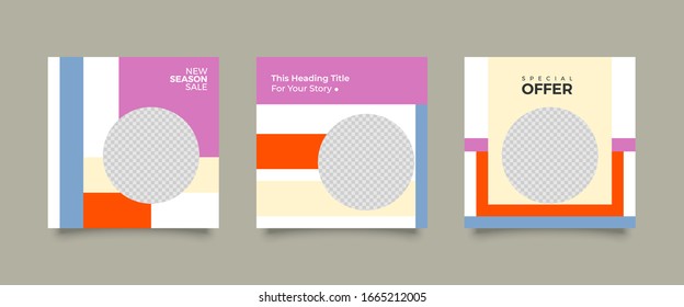 Editable Modern Template. Discount Promo Template. Social Media Post Template. Social Media Banner