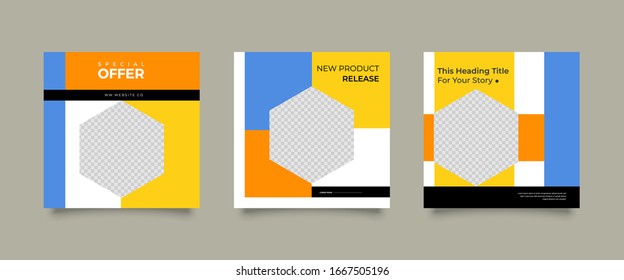 Editable Modern Template. Discount Promo Template. Social Media Post Template. Social Media Banner