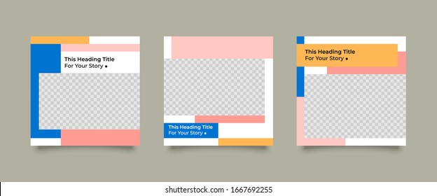Editable Modern Template. Discount Promo Template. Social Media Post Template. Social Media Banner